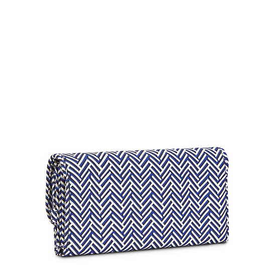 Sac À Main Kipling Money Land Printed Snap Wallet Grise | FR 1932HA